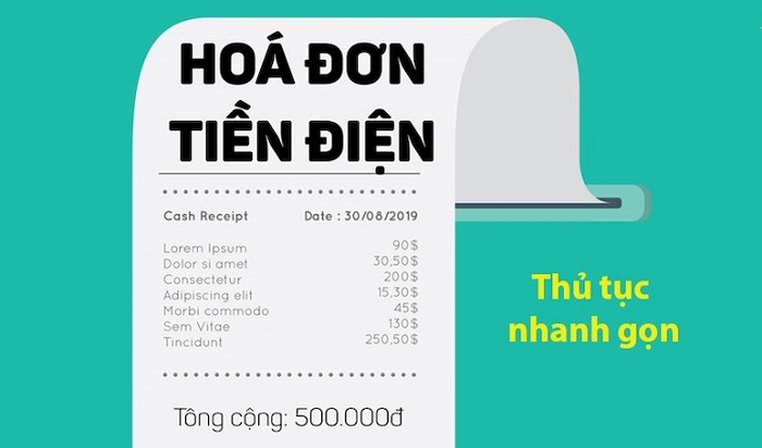 Hình thức vay theo hóa đơn tiền điện khá phổ biến