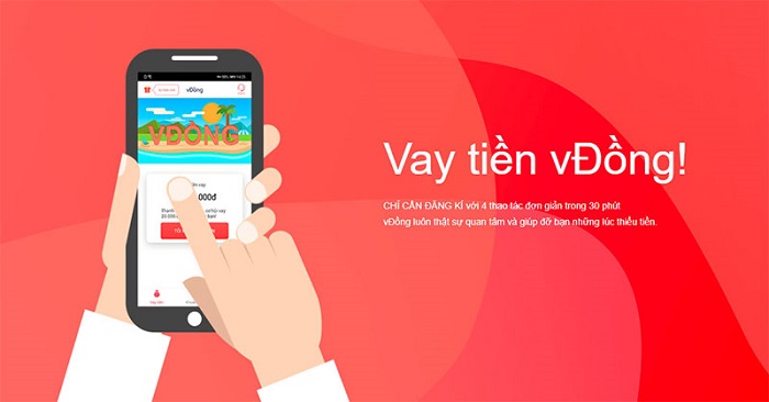 vĐồng là ứng dụng vay online có hạn mức vay cao