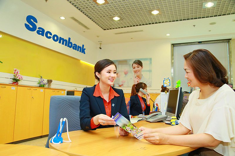 Ngân hàng Sacombank được nhiều khách hàng tin tưởng và lựa chọn