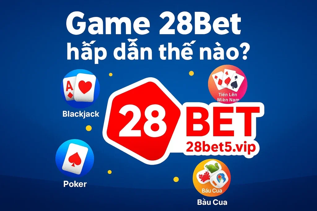 game tại 28bet hấp dẫn thế nào